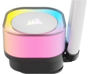 CORSAIR iCUE Link H100i 240 RGB Liquid CPU Cooler - Blanc image 9