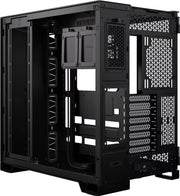 Corsair 6500X Noir boîtier PC noir mat mesh géométrique