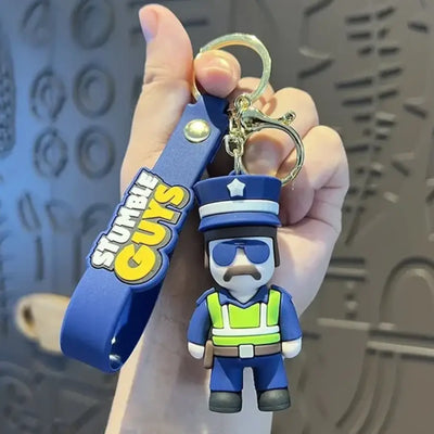 Porte-Clés Stumble Guys - Officier Dave