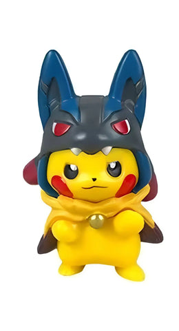 Figurine Pokemon - Pikachu cosplay Méga-Lucario