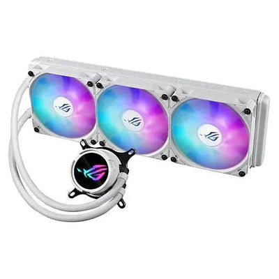 ASUS ROG Strix LC III 360 ARGB LCD Blanc avec ventilateurs RGB