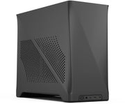 Boîtier PC Fractal Design Era 2 Charcoal Gray noir mat à panneau perforé