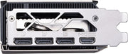 Face arrière MSI GeForce RTX 5070 Ti Inspire 3X OC 16 Go avec 3 DisplayPort et 1 HDMI