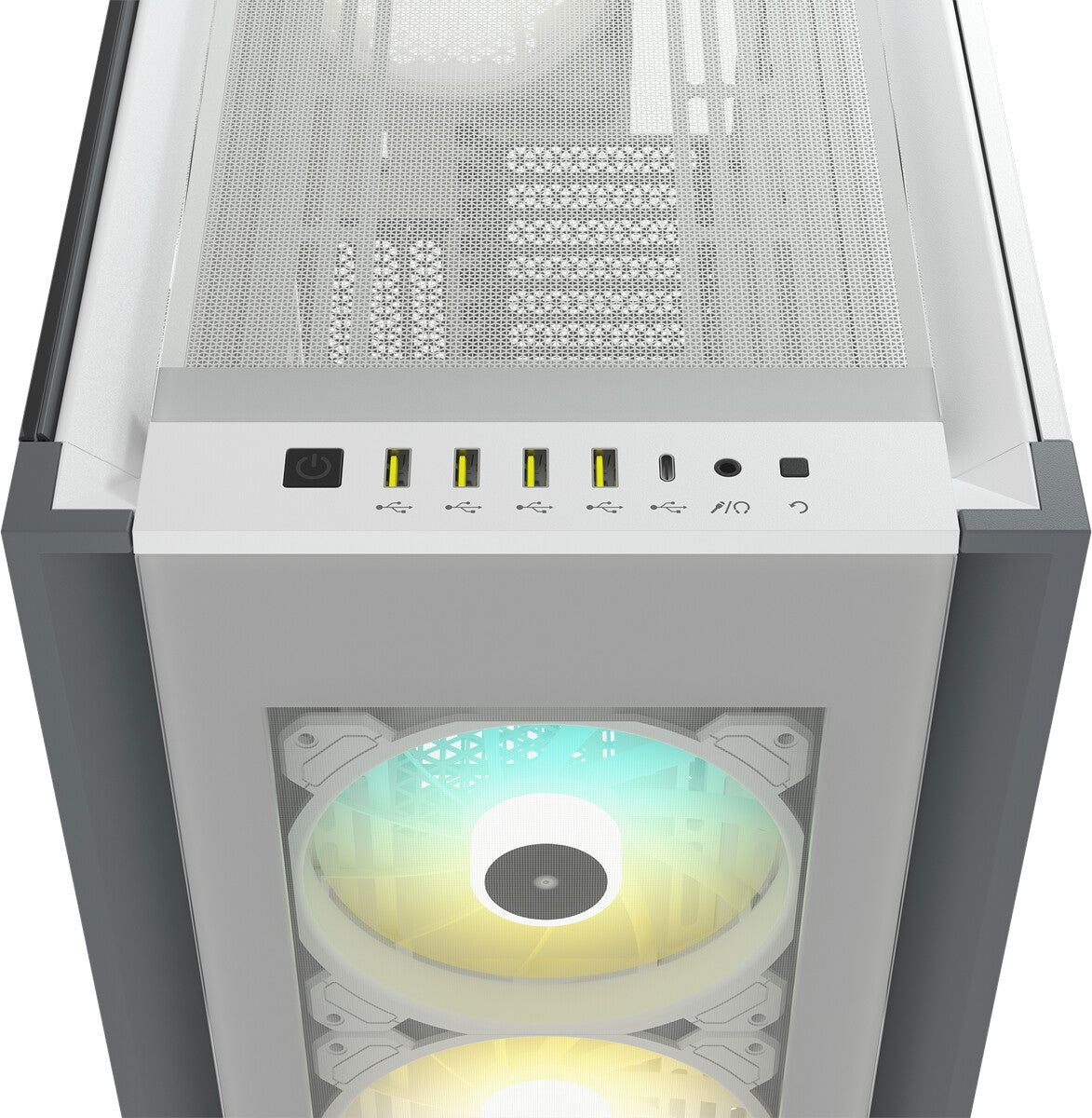 Corsair iCue 7000X RGB Full Tower - BLANC image 1
