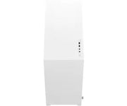 Fractal Design Pop Silent blanc TG Clear Tint vue arrière élégante