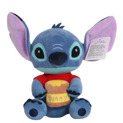Peluche Lilo & Stitch - Stitch Cosplay Winnie l'ourson