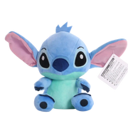 Peluche Stitch Lilo & Stitch modèle 02 bleu doux aux oreilles roses