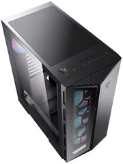 Boîtier PC gaming MSI MPG GUNGNIR 110R NOIR noir avec panneau latéral transparent et éclairage RGB