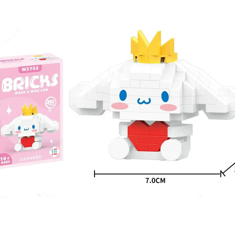 Bricks de constructions Hello Kitty - Cinnamoroll — dans le même univers que Bricks de constructions Pokemon Mewtoo