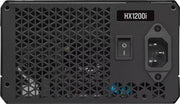 Alimentation Corsair HX1200i 1200W noire ATX avec grille diamantée et interrupteur