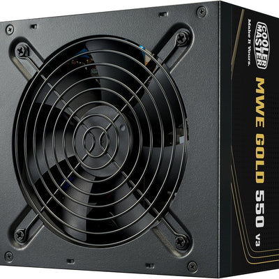 Alimentation ATX Cooler Master MWE Gold V3 - 550W (Noir)