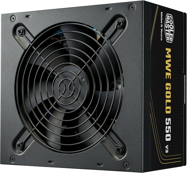 Alimentation ATX Cooler Master MWE Gold V3 550W Noir - vue 1