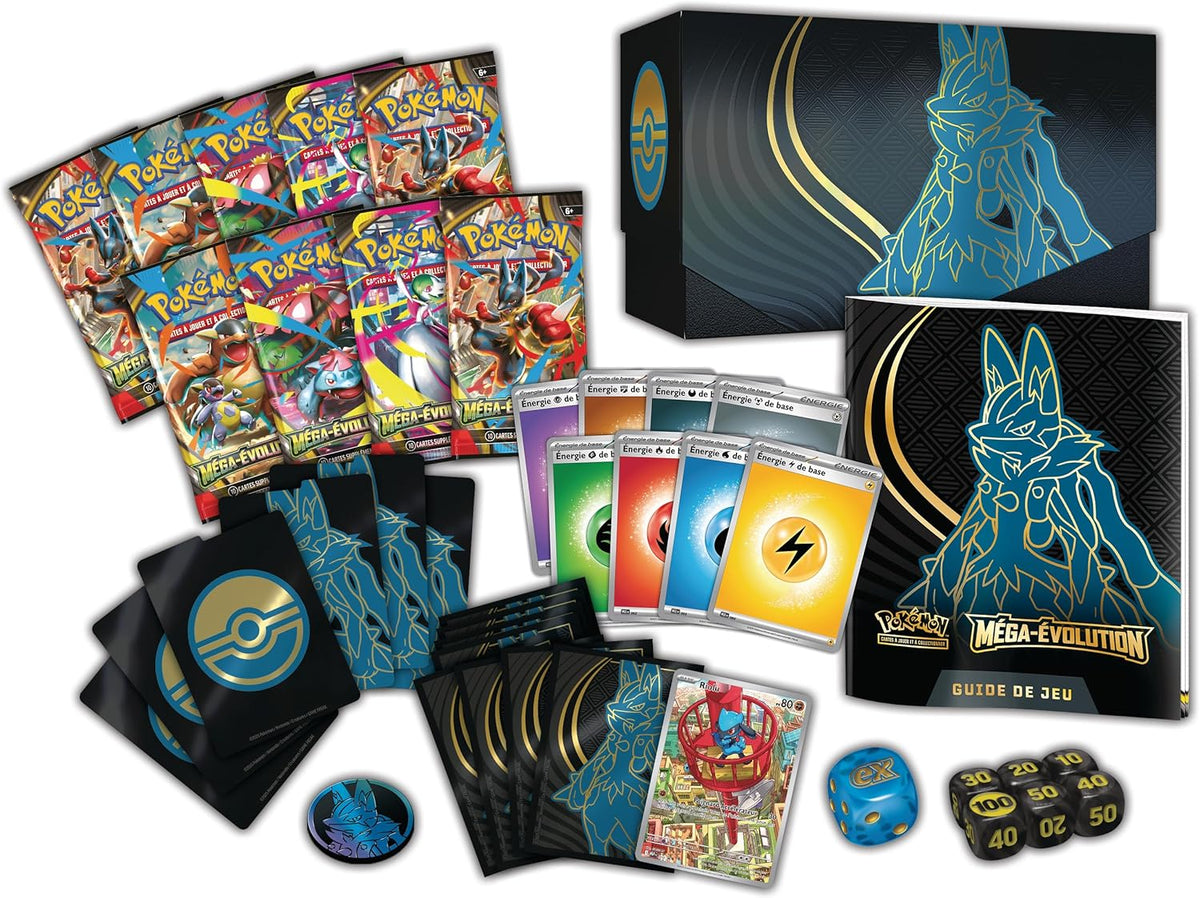 Pokemon - Coffret Dresseur d'Élite (ETB) Méga-Evolution Lucario