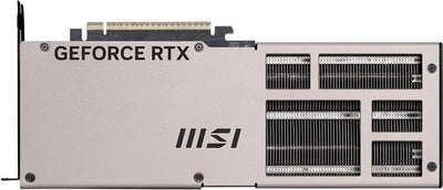 Carte graphique MSI GeForce RTX 5070 Ti Inspire 3X OC 16 Go argentée ventilée
