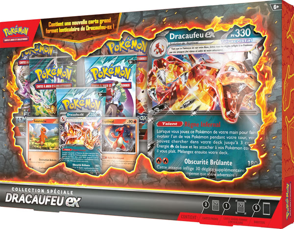 Pokémon Coffret Collection Spéciale Dracaufeu-ex - vue 1