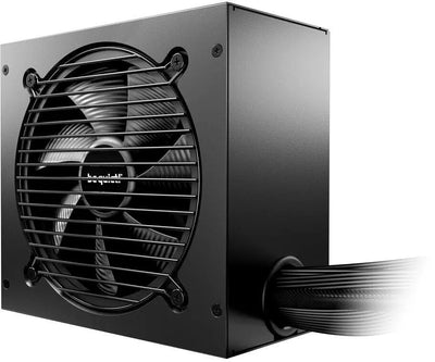 Alimentation be quiet! Pure Power 12 550W noire ATX, boîtier mat et ventilateur grillagé