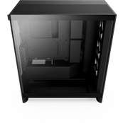 NZXT H7 Flow RGB Noir 2024 boîtier PC verre trempé noir mat minimaliste