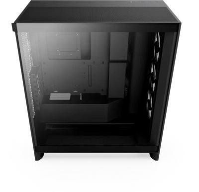 NZXT H7 Flow RGB Noir 2024 boîtier PC verre trempé noir mat minimaliste