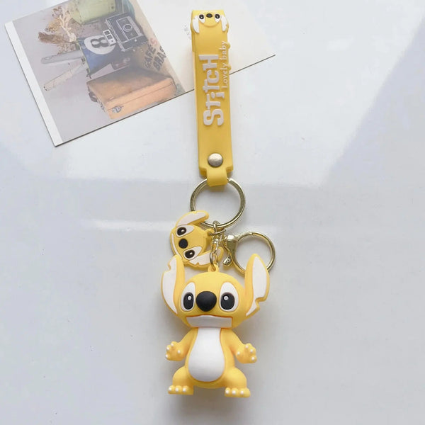 Disney Porte-Clés Disney - Lilo & Stitch - Stitch Jaune