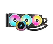 Refroidisseur CPU liquide CORSAIR iCUE Link H150i RGB 360mm noir avec boucle, pompe et 3 ventilateurs illuminés