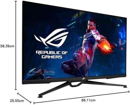 ASUS ROG Swift 38" - 4K / HDR / 144Hz / 1 ms / Plat / Fast IPS image 5