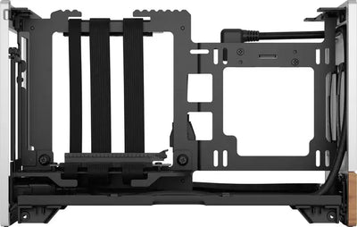 Châssis Fractal Design Terra Silver en métal noir avec gestion câbles intégrée