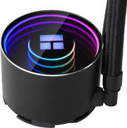 Radiateur cylindrique noir Thermalright Frozen Notte 240 BLACK ARGB avec éclairage RGB vibrant et logo lumineux