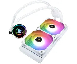 Thermalright Frozen Notte 240 WHITE ARGB : boucle liquide blanche à double ventilateur RGB