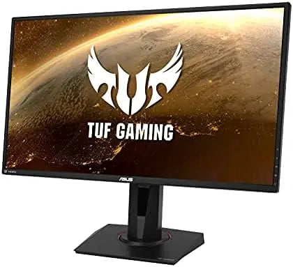 Moniteur gaming ASUS TUF 27 pouces noir 2K HDR 165 Hz design angulaire cosmique