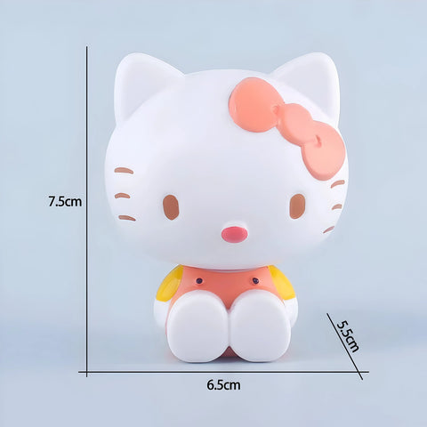 Figurine Hello Kitty - Mimmy White Sanrio - Hello Kitty & Friends — dans le même univers que Figurine Hello Kitty Badtz-Maru - Sanrio - Hello Kitty & Friends