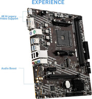Carte mère MSI A520M-A PRO AM4 noire aux accents argentés