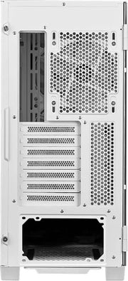 Boîtier PC MSI MPG VELOX 100R blanc avec panneau mesh et slots aération