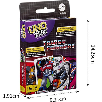 Uno Flip! Transformers — dans le même esprit que Uno Barbie