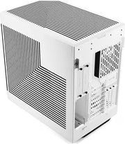 HYTE Y60 Blanc : boîtier PC blanc mat aux grilles angulaires noires