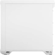 Fractal Design Torrent blanc RGB TG Clear Tint, boîtier PC mat minimaliste angulaire