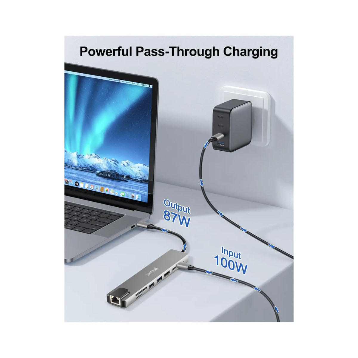 Hub USB C 4k Pixel 404