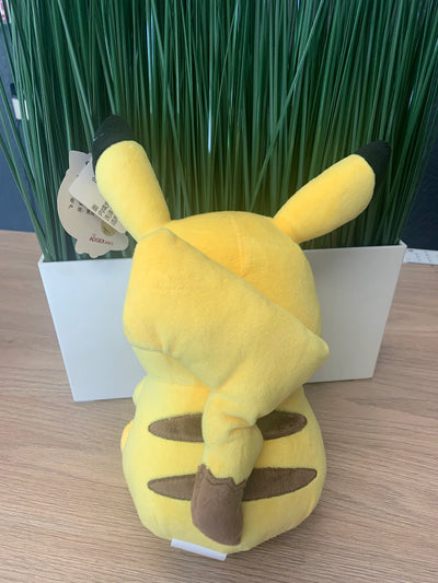 Peluche Pokémon Pikachu jaune coton doux 20 cm avec accents marron