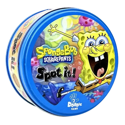 Dobble Bob l'éponge — dans le même esprit que Uno Barbie
