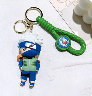 Porte clés Naruto - Kakashi Hatake & Pakkun