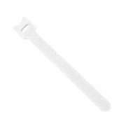 Collier de serrage plastique blanc texturé avec tête crantée Attaches-Câbles Auto-adhésives à Scratchs