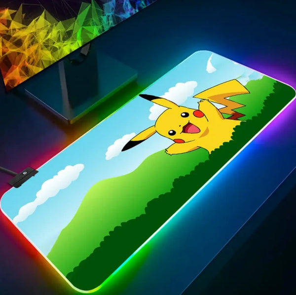 Tapis de Souris RGB Pokémon - Pikachu
