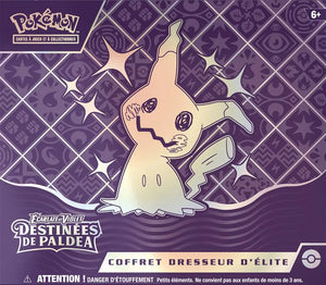 Coffret Dresseur d'Élite (ETB) Pokémon EV04.5 – Destinées de Paldea