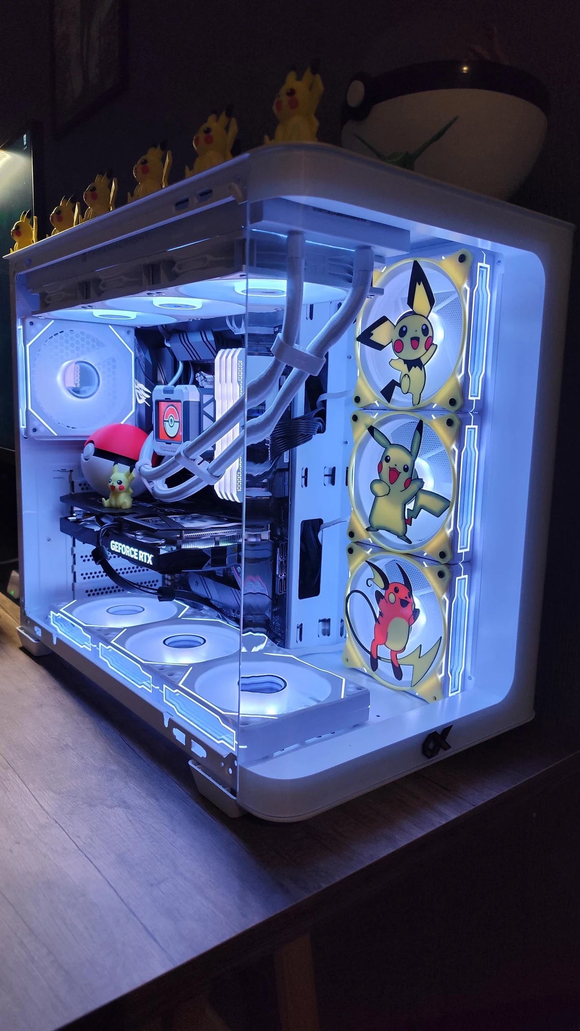 Grille Ventilateur 120mm/140mm Pokemon - Pikachu image 4