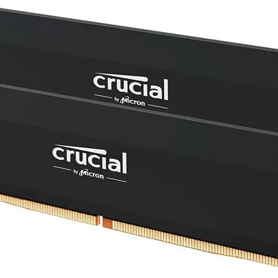 Kit Mémoire RAM Crucial DDR5 – 32 Go (2 x 16 Go) - 6000Mhz - Noir
