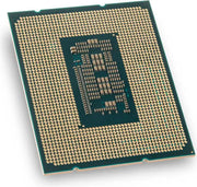 Processeur Intel Core i9-14900K avec circuit vert et broches dorées