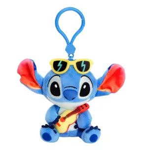 Peluche Stitch – Version Musicien Ukulélé – 15 cm – Coton Doux