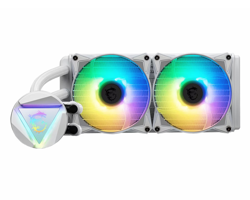 MSI MAG CORELIQUID 240R V2 Kit AIO Watercooling CPU - Blanc image 2