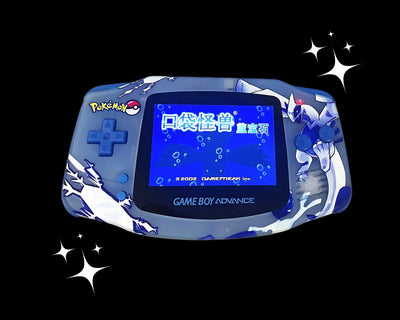 Game Boy Advance Edition Lugia LCD Pokémon bleu et blanc glace