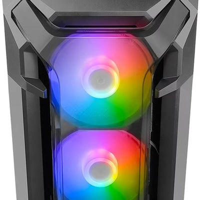 Boîtier PC Antec Dark Fleet DF600 Flux Noir - Moyen Tour ATX