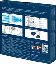 Boîtier ventilateur Arctic P12 Slim PST 12 cm noir avec schémas techniques